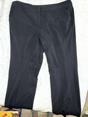 Pantalones de vestir para mujer Sejour talla grande 18 negros calce curvilíneo Foto 1 de 4