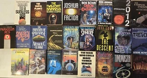 Lot of 25 Science Fiction Fantasy Books Hardcover SCI-FI Mostly Vintage 50s-90s - Picture 1 of 10
