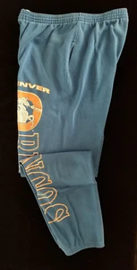 Vintage 1990 - Denver Bronco's Sweatpants - Artex - Men's Large - Bronco's Blue - Picture 1 of 5