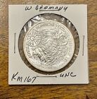 West Germany 1987 G 10 Coin Silver Uncirculated BU Treaty Of Rome Chariots #2