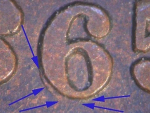 1865 Fancy 5 RPD-009 Two Cent VF/XF, almost XF. Offering combined shipping. - Picture 1 of 4