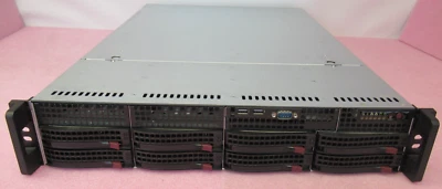 Supermicro SuperChassis CSE-825 2x Xeon 5150 12GB RAM 6x 300GB HDD 2U Server - Image 1 of 4