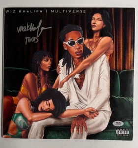 Wiz Khakifa signed (MULTIVERSE) Album Vinyl LP RECORD w/ COA PSA AO78839 - Bild 1 von 4