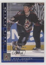 2001-02 ITG Be A Player Memorabilia Sapphire Chicago Sun-Times /10 Mike Johnson