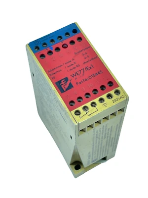 Pepperl+Fuchs WE77/EX1 79/2043X O1544S Switch Amplifier 230VAC Control Circuit - Image 1 of 4