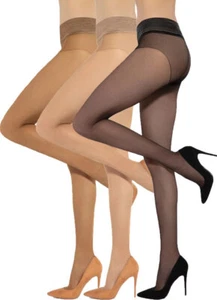 Medias transparentes sin costuras Gatta Discrete 15 den | Pantimedias transparentes sin costura - Imagen 1 de 24