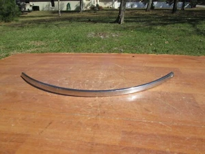 1949 1950 CHEVROLET 2 DOOR FLEETLINE STYLELINE LR LOWER FENDER CROWN MOLDING NOS - Picture 1 of 7
