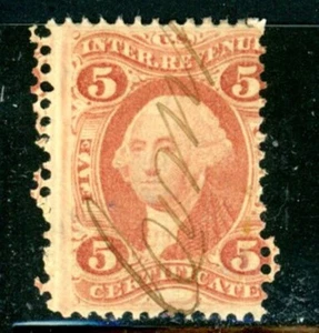 US Scott # R24c - Used - Pen Cancel             (13-C253) - Picture 1 of 1