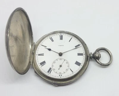 Reloj Bolsillo Mecánico Vintage J. Furrer Co. Geneve Plata Fina Para Reparación  Foto 1 de 4