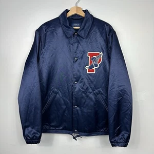 Polo Ralph Lauren P Wing Coach Jacket, Navy Blue, Lo Life Rare, Size Mens Medium - Picture 1 of 12