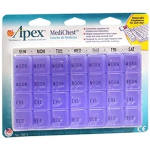 Apex MediChest Pill Organizer (6 Pack) - Picture 1 of 1