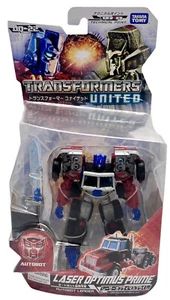 Transformers United UN-22 Laser Optimus Prime Figure Takara Tomy Box Damage Sale - Picture 1 of 14