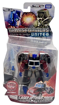 Transformers United UN-22 Laser Optimus Prime Figure Takara Tomy Box Damage Sale - Image 1 of 4