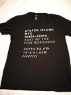 H&M  Staten Island Women's Medium Black T-Shirt D20
