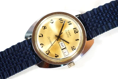 Reloj Pulsera TIMEX Eléctrico Dynabeat Cuarzo Transistorizado Vintage Piezas/Rep Foto 1 de 4