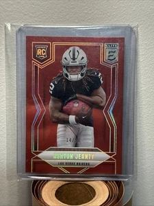 2025 Donruss Elite Ashton Jeanty Red Aspirations /98 Rookie Raiders #113 - Foto 1 di 2