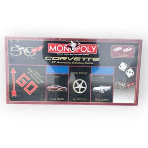 Chevrolet Corvette 50th Anniversary Collectors Edition Monopoly Spiel NEU SEALED - Bild 1 von 6