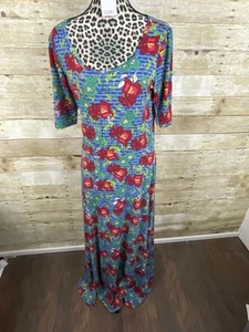 Abito Lularoe Ana taglia XL - abito lungo nuovo con etichetta - Foto 1 di 6