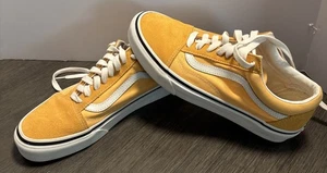 Vans Unisex Off The Wall 751505 Yellow Casual Shoes Sneakers Size M 7 W 8.5 - Picture 1 of 11