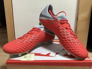 Nike Hypervenom Phantom Elite HG Soccer Cleats 7.5 US Red NikeGrip Tech ES1 - Picture 1 of 5