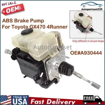 ABS Pump Brake Master Cylinder Booster Actuator For Toyota 4Runner GX470 A930444 - Image 1 of 4