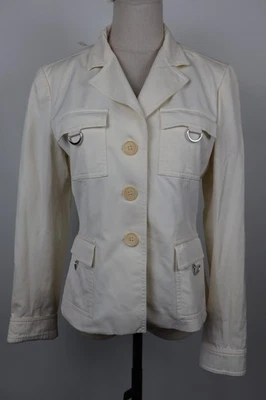 MARELLA GIUBBINO LEGGERO GIACCA DONNA TG 44 WOMAN CASUAL JACKET VINTAGE TASCHE - Immagine 1 di 4