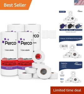 Etichette per pistola Efficienti 1 linea prezzo e data - 32 rotoli - Foto 1 di 9