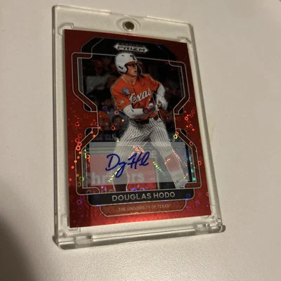 Douglas Hodo  Auto /99 Prizm Red Disco  - Image 1 of 4