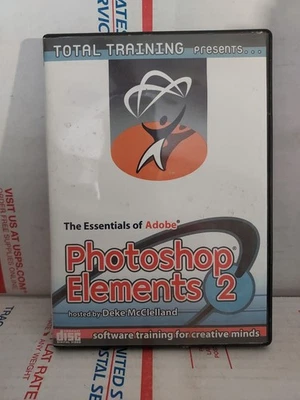 Total training the essentials of adobe photoshop elements 2 Training - #175e - Image 1 of 2