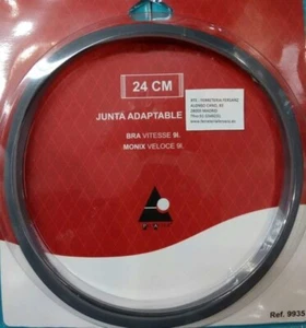 REPUESTO JUNTA GOMA TAPA OLLA MONIX VELOCE 9 LITROS 24 CM FERSANZ MADRID - Imagen 1 de 1