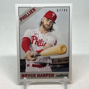 Bryce Harper 2021 Topps Transcendent Through the Years VIP 1966 #BHTY-1966 /95 - Picture 1 of 2