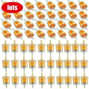 1/4" 5/16" Inline Fuel Gas Filter for Kawasaki Kohler Briggs GX Honda -10-50pcs - Picture 1 of 11