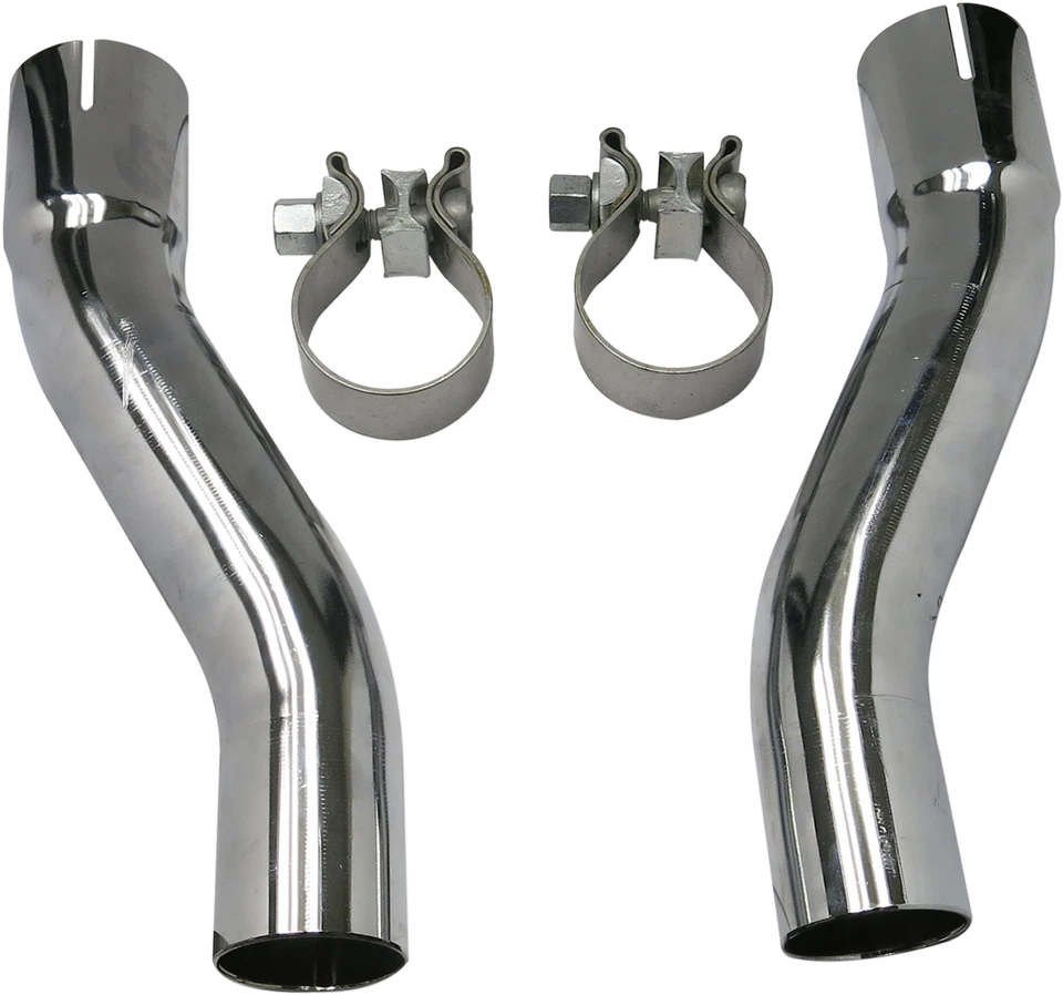 Bassani True-Dual Down Under Headpipe Adapter Kit for FL Trike Models 1TG19 Foto 1 de 1