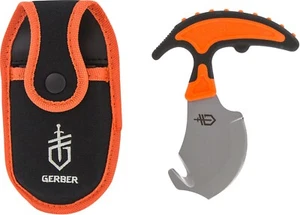 G2744 Gerber Vital Skin & Guthook 7Cr13 Satin Blade Orange Rubberized Handl Nylo - Bild 1 von 2