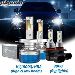 For Toyota Sequoia 2001-2007 Combo LED Headlight Hi/Lo Beam Fog Light Bulbs Kit - Picture 1 of 24