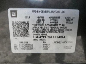 Used A/C Compressor fits: 2020 Chevrolet Silverado 2500 pickup diesel Grade A - Picture 1 of 24