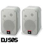 PAIR JBL Control 1 Pro Compact Install Speakers White DJ PA HIFI Studio 70W RMS