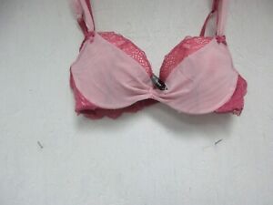 Adore Me  Women's Clairabelle Push Up Demi Bra Pink Size 34C New!!!