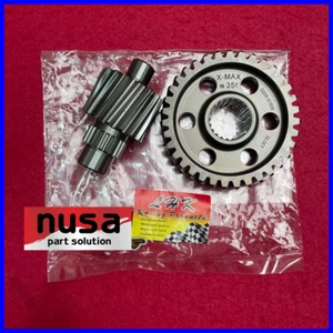 Yamaha XMAX250 XMAX300 Main Axle (16T) & 1ST Wheel Gear (35T) LHK Racing - Picture 1 of 2