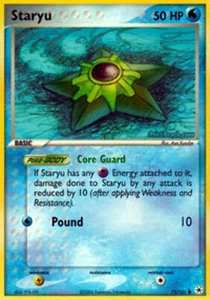 Staryu - 75/101 - Common - Pokemon EX Hidden Legends - Picture 1 of 4