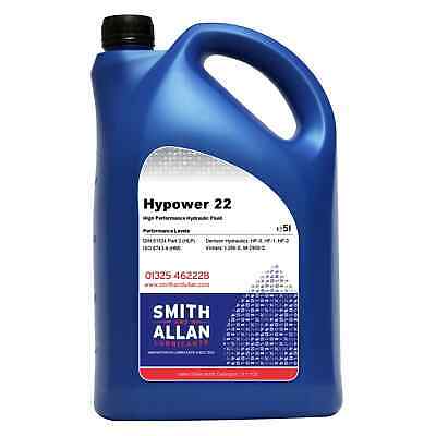 Hydraulic Oil ISO 22 VG22 Premium Quality Fluid 5 Litre 5L • 34.50£