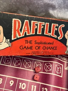 vintage game. Raffles The Sophisticated Game of Chance. Corey Games 1939. 2 re - Picture 1 of 8