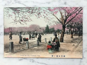 Old Card Cherry Blossom, Yokohama Park Old Postcard - Picture 1 of 2