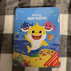 Baby Shark Tin of Books (English) Paperback Book Sealed! - Picture 1 of 3