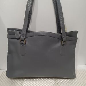 Bueno of California made for Dillard's Large Ladies Shoulder Handbag  Gray Color