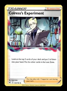 Pokemon Lost Origins COLRESS'S EXPERIMENT 155/196 - Picture 1 of 1