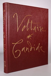 2011 Candide oder Optimismus von Voltaire SIGNIERT von Quentin Blake Illustrator Leder - Bild 1 von 24