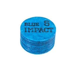 1 (one) Navigator Blue Impact SNOOKER (Soft = S) Pool Cue Tip - 11mm - Picture 1 of 3