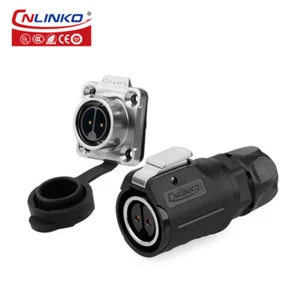CNLINKO M16 Waterproof Aviation Connector 2~8 Pin Solder Power Cable Connectors - Picture 1 of 57
