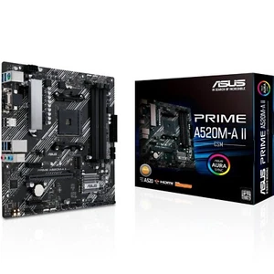 Placa madre ASUS PRIME A520M-A II/CSM Socket AM4 A520 DDR4 Micro ATX - Imagen 1 de 5